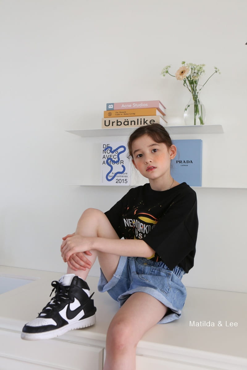 MATILDA & LEE - Korean Children Fashion - #Kfashion4kids - Painting Smile Tee