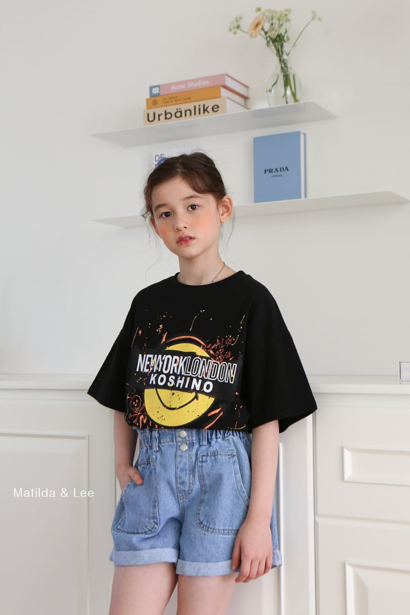 MATILDA & LEE - Korean Children Fashion - #Kfashion4kids - Painting Smile Tee - 2