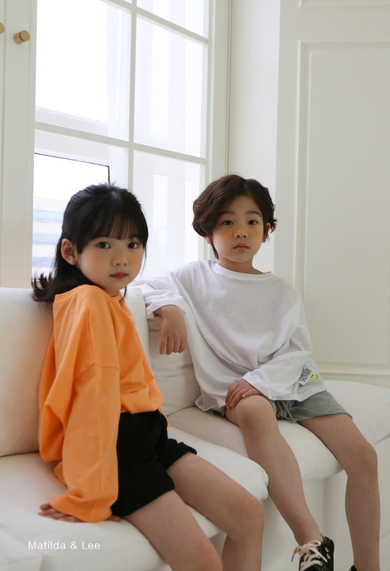 MATILDA & LEE - Korean Children Fashion - #Kfashion4kids - Label Top Bottom Set