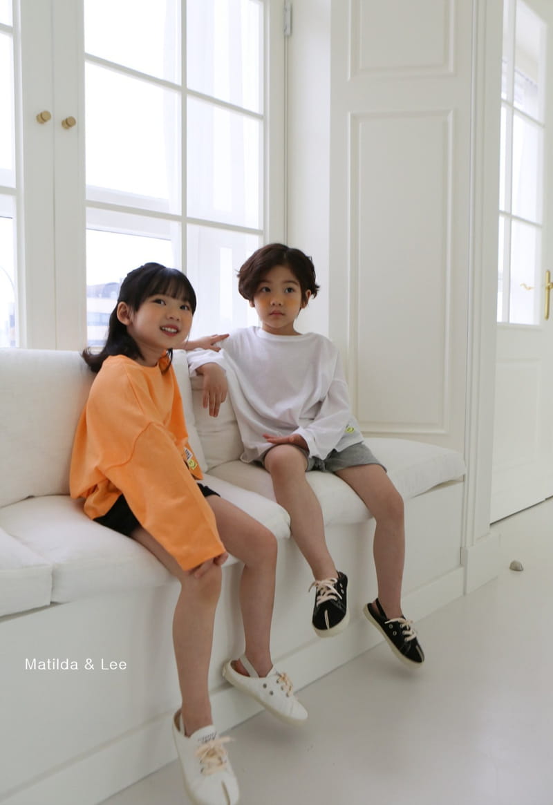 MATILDA & LEE - Korean Children Fashion - #Kfashion4kids - Label Top Bottom Set - 3