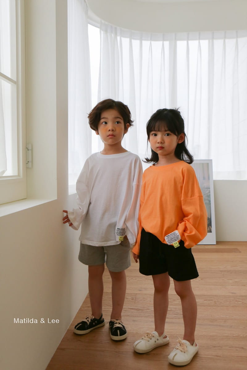 MATILDA & LEE - Korean Children Fashion - #Kfashion4kids - Label Top Bottom Set - 8