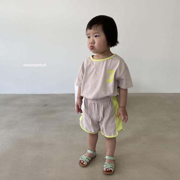 MELON SWITCH - Korean Children Fashion - #Kfashion4kids - One Two Three Top Bottom Set - 5