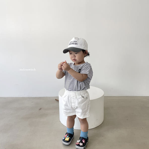 MELON SWITCH - Korean Children Fashion - #Kfashion4kids - Plain Bread Span Shorts - 3