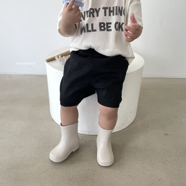 MELON SWITCH - Korean Children Fashion - #Kfashion4kids - Plain Bread Span Shorts - 4