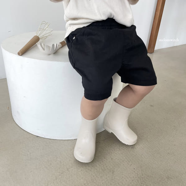 MELON SWITCH - Korean Children Fashion - #Kfashion4kids - Plain Bread Span Shorts - 5