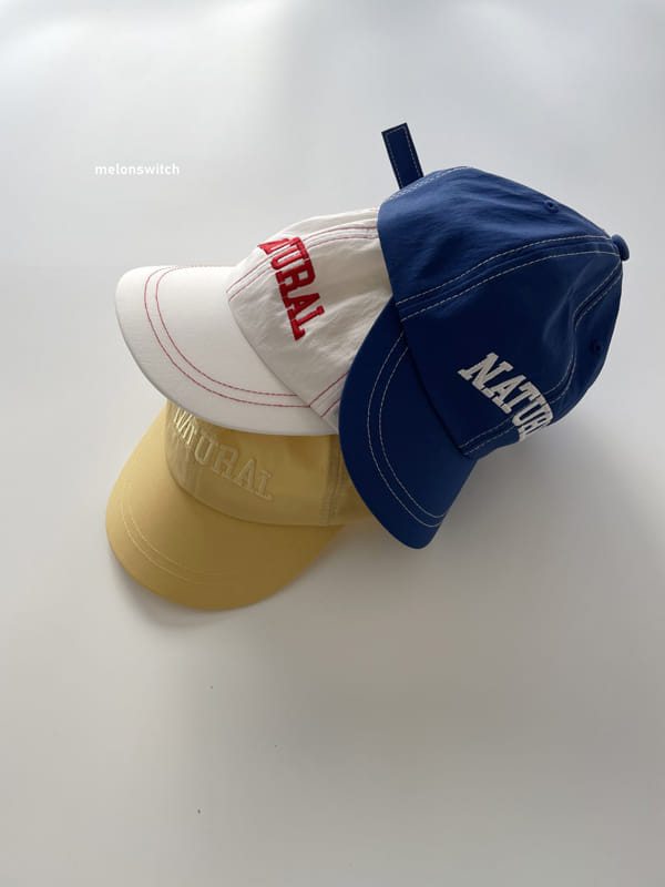 MELON SWITCH - Korean Children Fashion - #Kfashion4kids - Natural Cap - 3