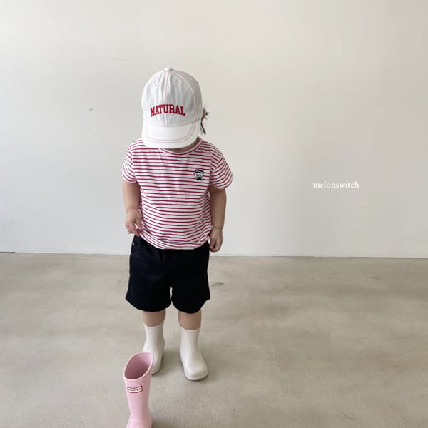 MELON SWITCH - Korean Children Fashion - #Kfashion4kids - Marine Bear Stripes Tee - 3