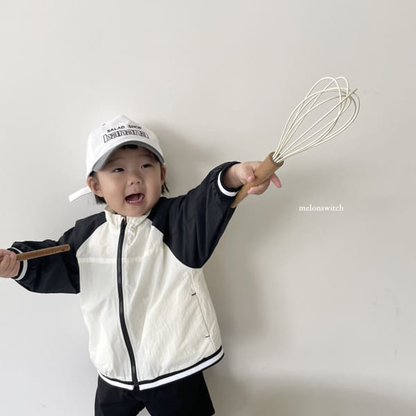MELON SWITCH - Korean Children Fashion - #Kfashion4kids - Baseball Jumper Windbreaker - 2
