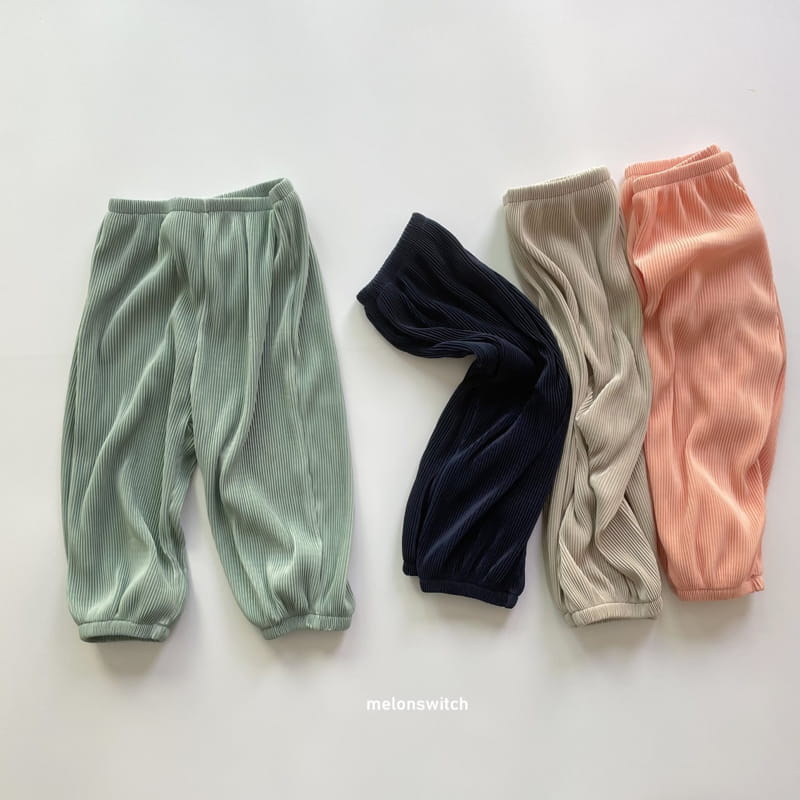 MELON SWITCH - Korean Children Fashion - #Kfashion4kids - Pleaats Loose Drawers Pants - 4