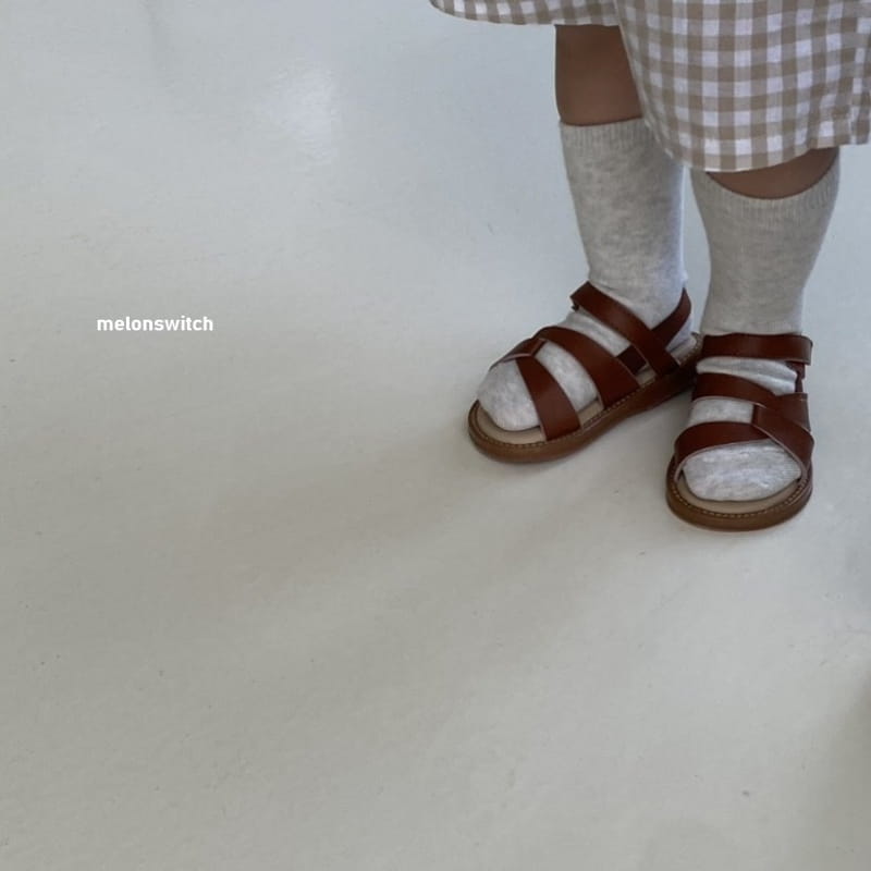 MELON SWITCH - Korean Children Fashion - #Kfashion4kids - Check Sailor Top Bottom Set - 8