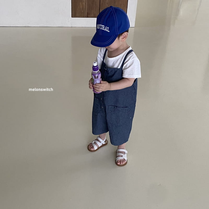 MELON SWITCH - Korean Children Fashion - #Kfashion4kids - Milk Dungarees - 2