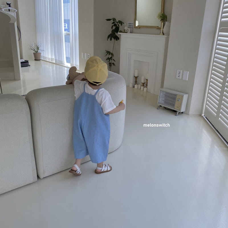 MELON SWITCH - Korean Children Fashion - #Kfashion4kids - Milk Dungarees - 4