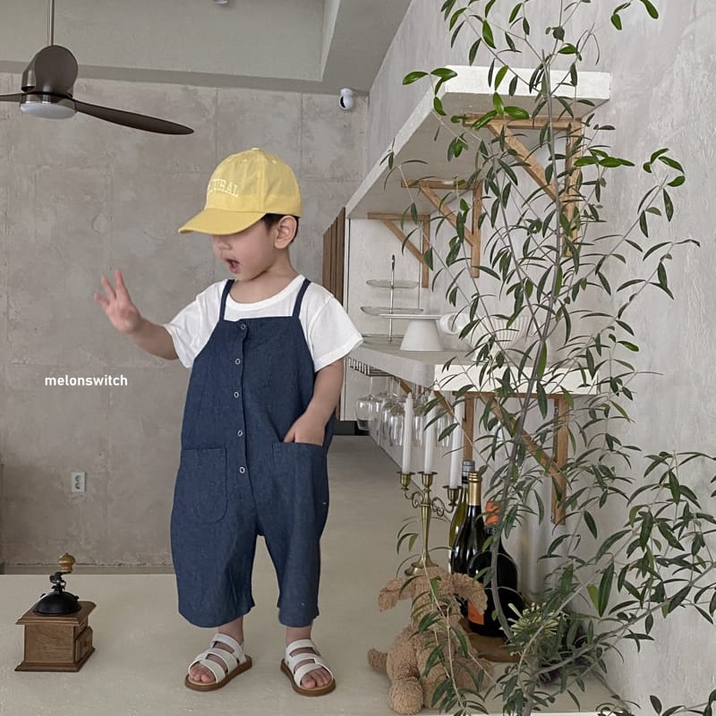 MELON SWITCH - Korean Children Fashion - #Kfashion4kids - Milk Dungarees - 5