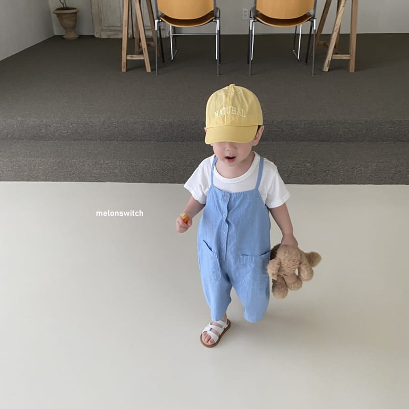 MELON SWITCH - Korean Children Fashion - #Kfashion4kids - Milk Dungarees - 6