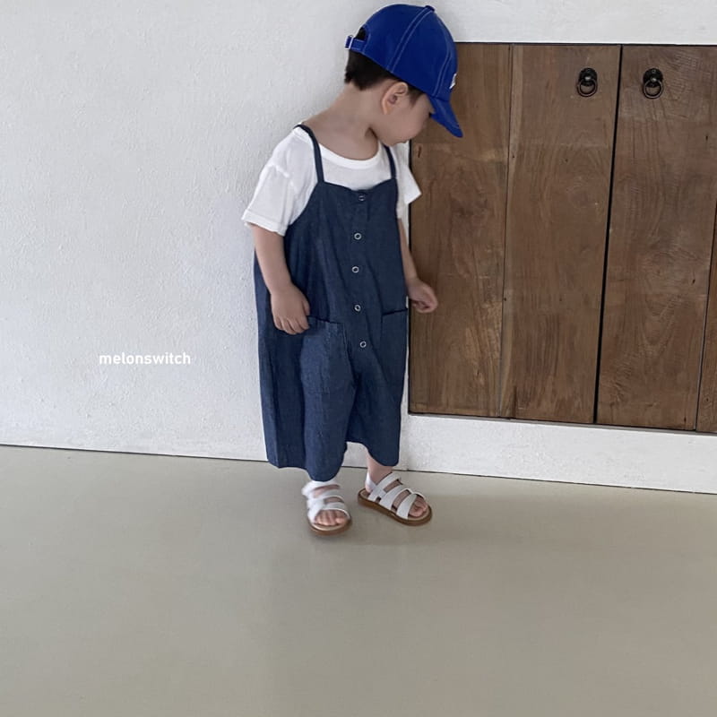 MELON SWITCH - Korean Children Fashion - #Kfashion4kids - Milk Dungarees - 7