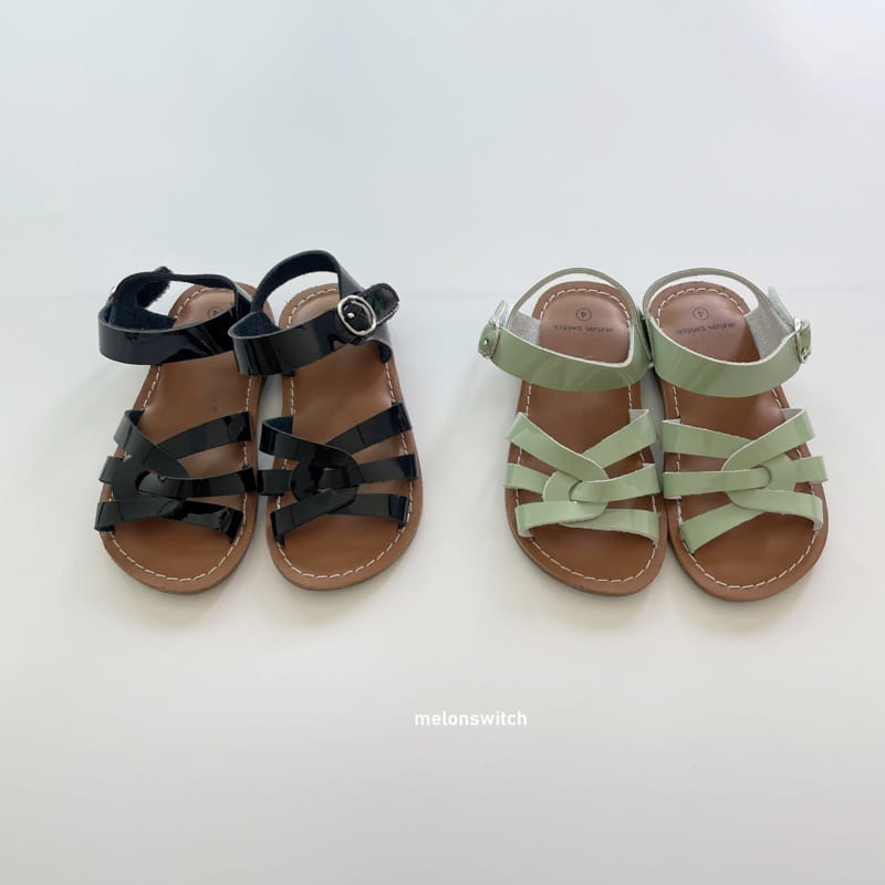MELON SWITCH - Korean Children Fashion - #Kfashion4kids - Anamal Pie Sandals