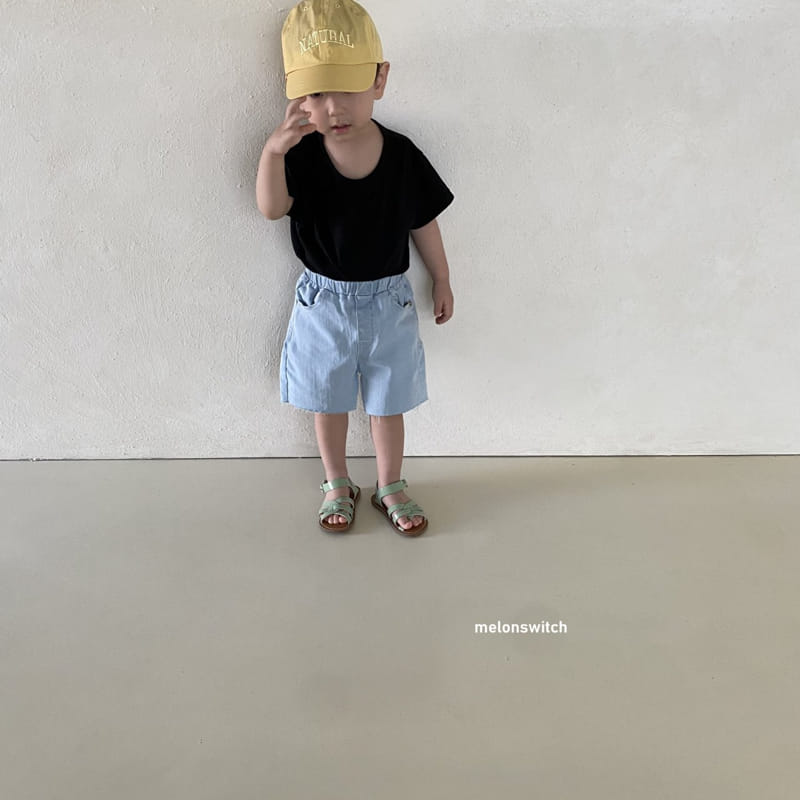 MELON SWITCH - Korean Children Fashion - #Kfashion4kids - Denim Shorts
