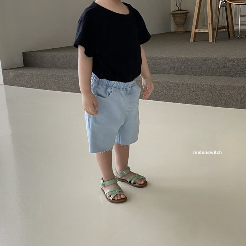 MELON SWITCH - Korean Children Fashion - #Kfashion4kids - Denim Shorts - 6