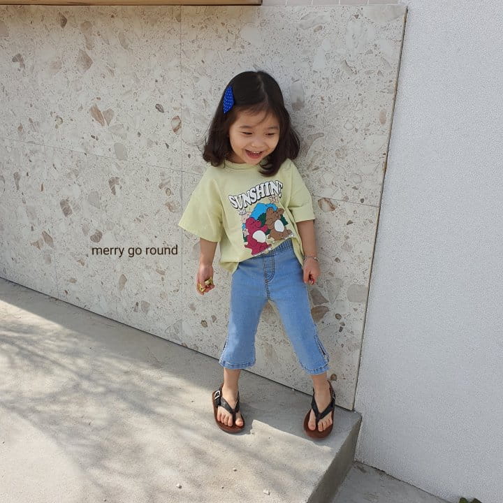 MERRY GO ROUND - Korean Children Fashion - #Kfashion4kids - Sunshine Bear Tee - 5