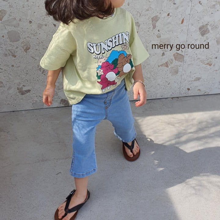 MERRY GO ROUND - Korean Children Fashion - #Kfashion4kids - Sunshine Bear Tee - 7
