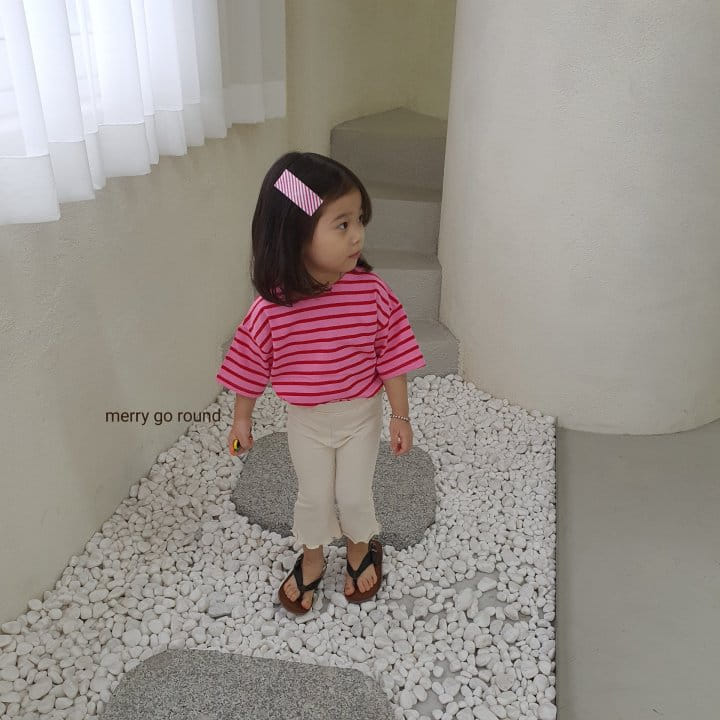 MERRY GO ROUND - Korean Children Fashion - #Kfashion4kids - Saint Stripes Tee
