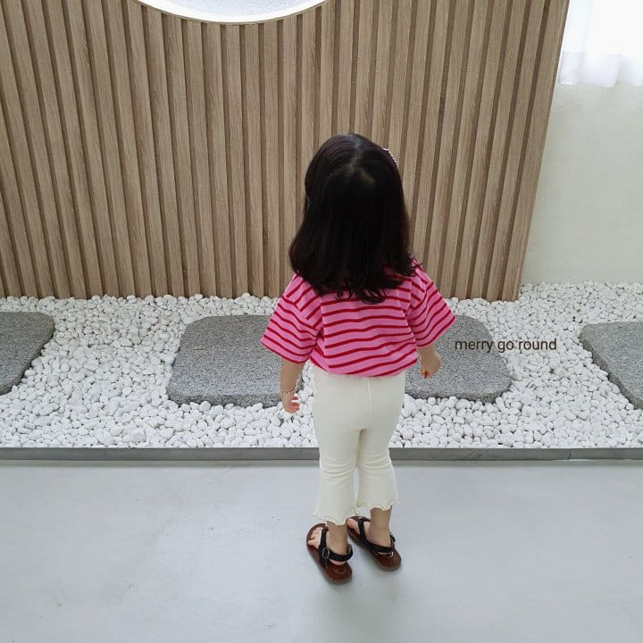 MERRY GO ROUND - Korean Children Fashion - #Kfashion4kids - Saint Stripes Tee - 2