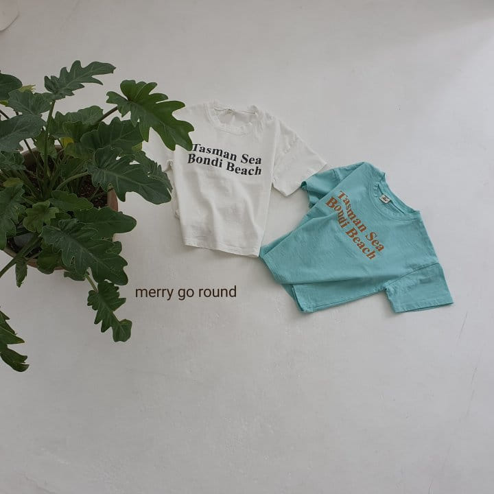 MERRY GO ROUND - Korean Children Fashion - #Kfashion4kids - Bondi Beach Tee - 10