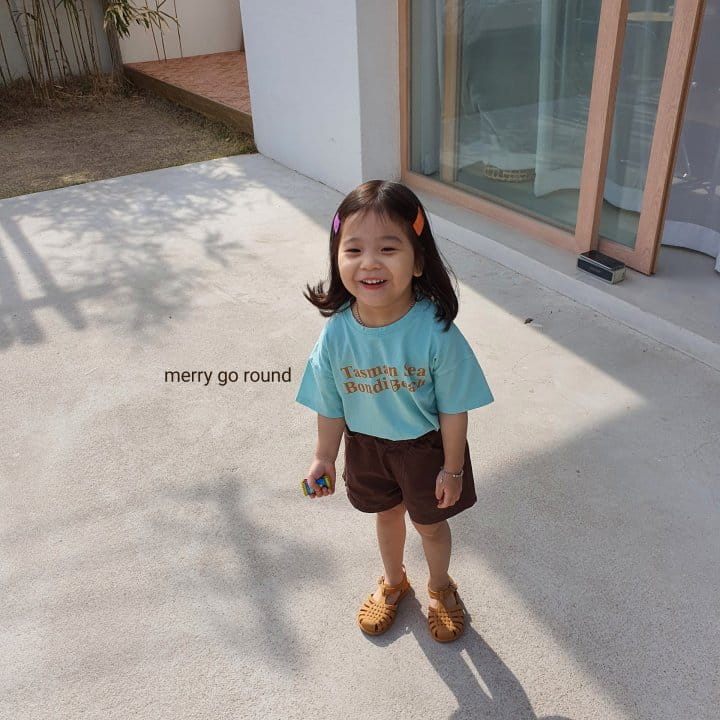 MERRY GO ROUND - Korean Children Fashion - #Kfashion4kids - Bondi Beach Tee - 2