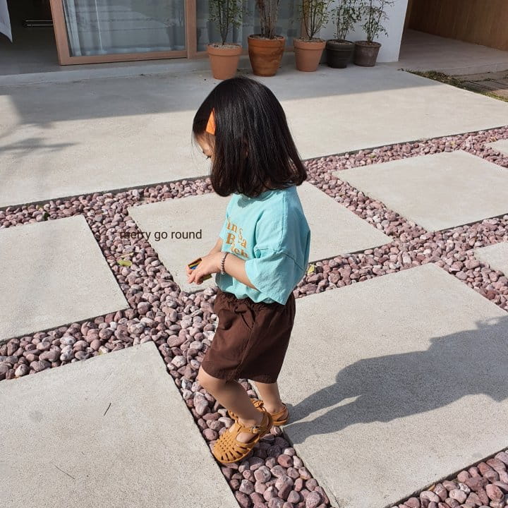 MERRY GO ROUND - Korean Children Fashion - #Kfashion4kids - Bondi Beach Tee - 4