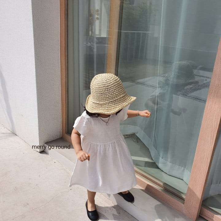 MERRY GO ROUND - Korean Children Fashion - #Kfashion4kids - Linen One-piece - 11