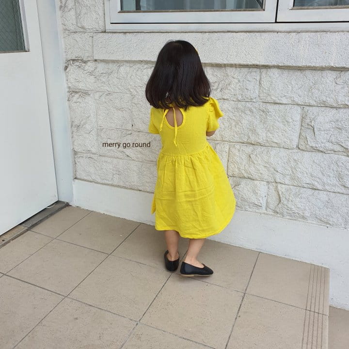 MERRY GO ROUND - Korean Children Fashion - #Kfashion4kids - Linen One-piece - 7
