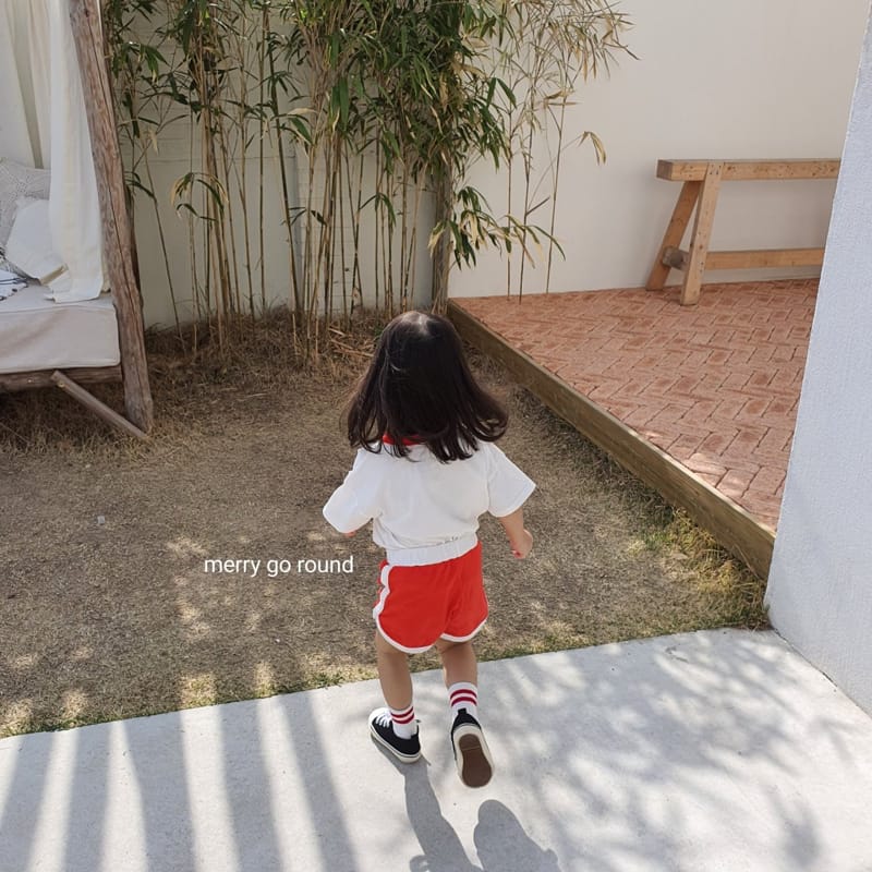 MERRY GO ROUND - Korean Children Fashion - #Kfashion4kids - Little League Top Bottom Set - 11