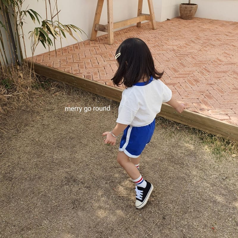 MERRY GO ROUND - Korean Children Fashion - #Kfashion4kids - Little League Top Bottom Set - 5