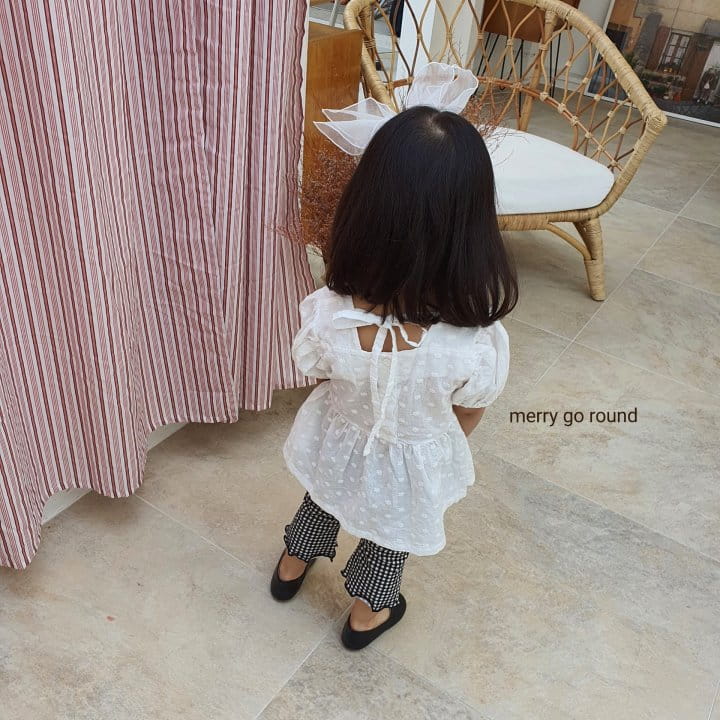 MERRY GO ROUND - Korean Children Fashion - #Kfashion4kids - Ribbon Blouse - 11