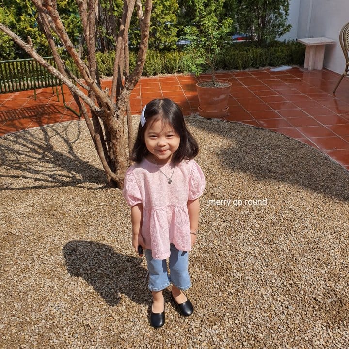 MERRY GO ROUND - Korean Children Fashion - #Kfashion4kids - Ribbon Blouse - 2