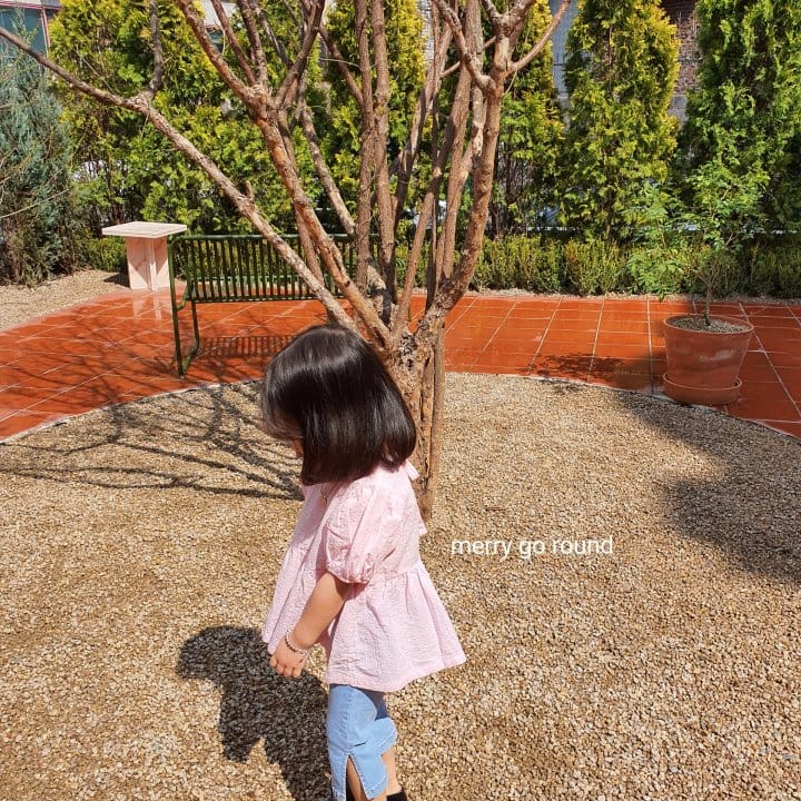MERRY GO ROUND - Korean Children Fashion - #Kfashion4kids - Ribbon Blouse - 3