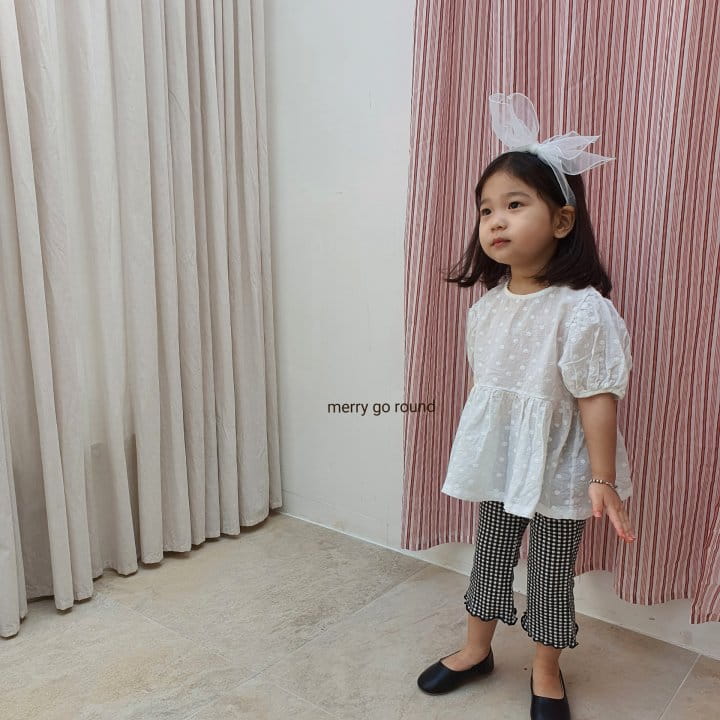 MERRY GO ROUND - Korean Children Fashion - #Kfashion4kids - Ribbon Blouse - 7