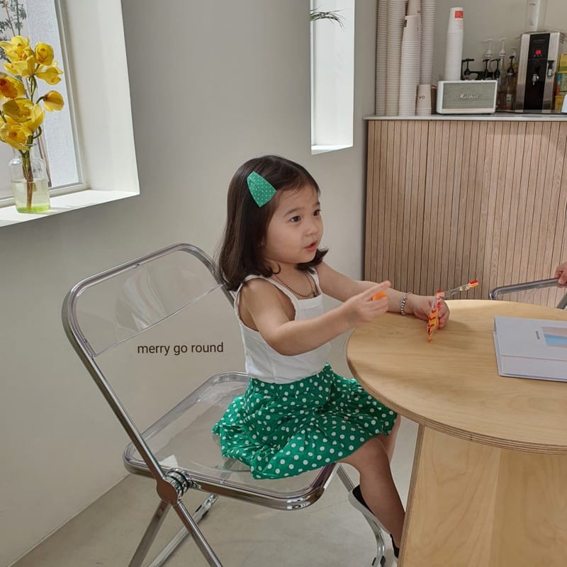 MERRY GO ROUND - Korean Children Fashion - #Kfashion4kids - Retro Sleeveless - 8
