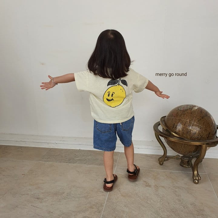 MERRY GO ROUND - Korean Children Fashion - #Kfashion4kids - Lemon Tee - 11