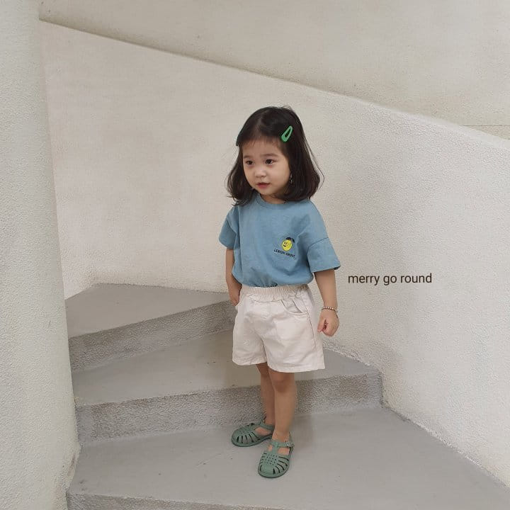 MERRY GO ROUND - Korean Children Fashion - #Kfashion4kids - Lemon Tee - 2