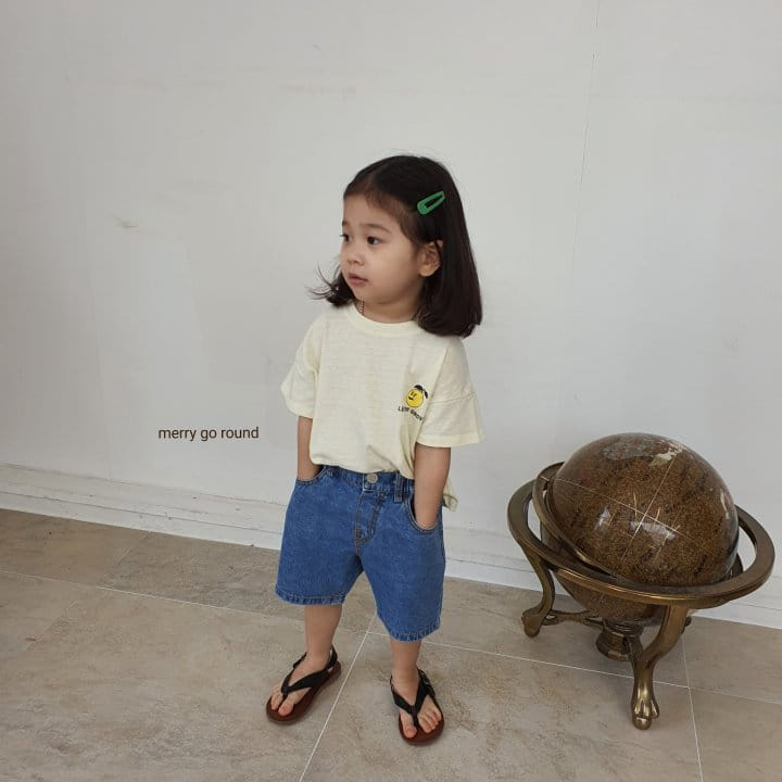 MERRY GO ROUND - Korean Children Fashion - #Kfashion4kids - Lemon Tee - 8