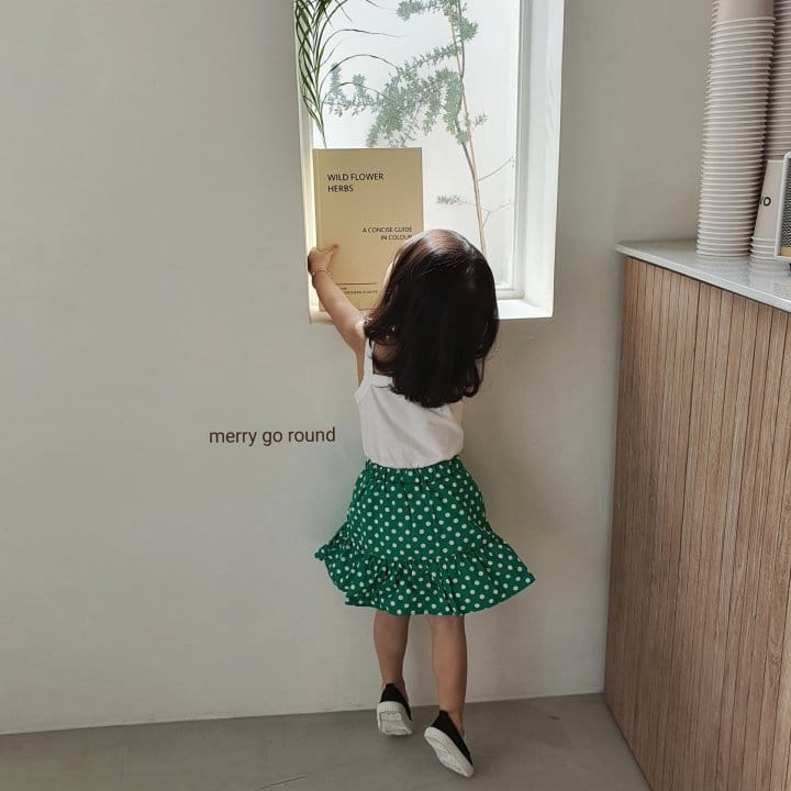 MERRY GO ROUND - Korean Children Fashion - #Kfashion4kids - Dot Skirt - 3