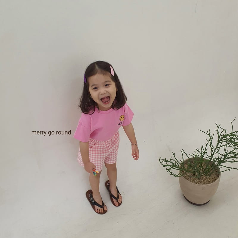 MERRY GO ROUND - Korean Children Fashion - #Kfashion4kids - Nice Day Smile Tee - 11
