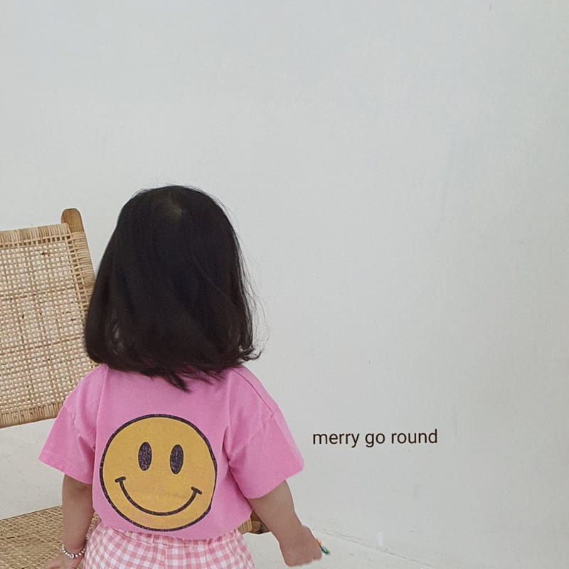 MERRY GO ROUND - Korean Children Fashion - #Kfashion4kids - Nice Day Smile Tee - 12