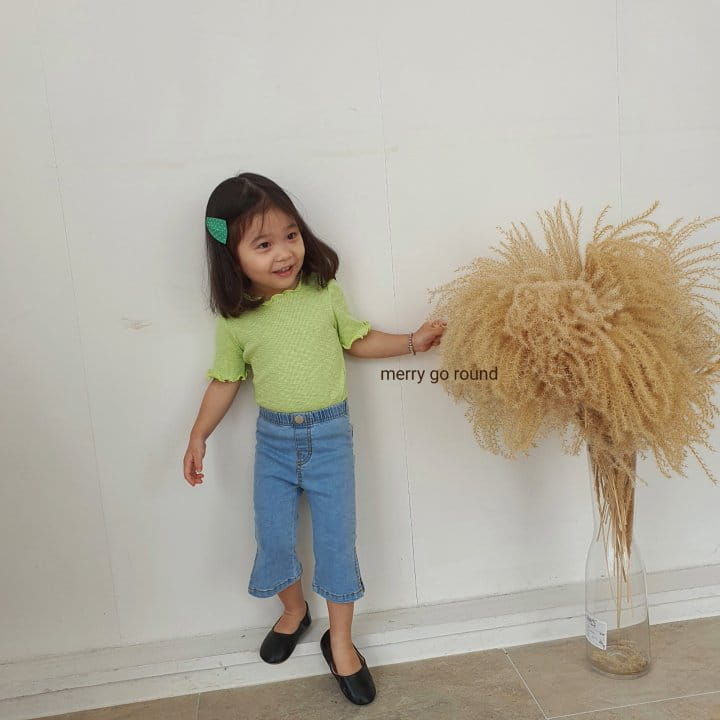 MERRY GO ROUND - Korean Children Fashion - #Kfashion4kids - Rip Wave Tee - 12