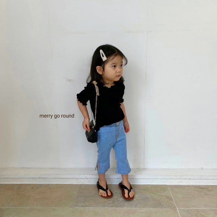 MERRY GO ROUND - Korean Children Fashion - #Kfashion4kids - Rip Wave Tee - 6