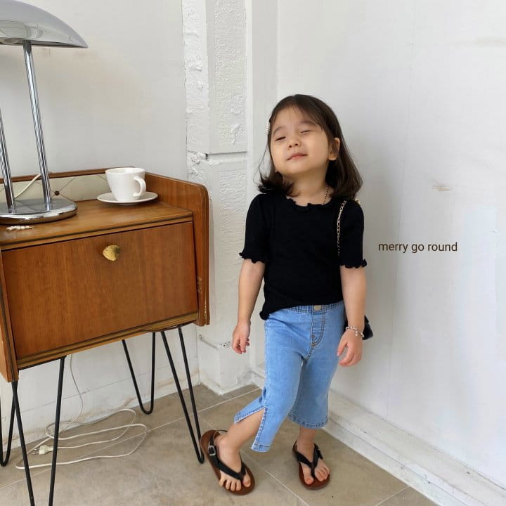 MERRY GO ROUND - Korean Children Fashion - #Kfashion4kids - Rip Wave Tee - 7