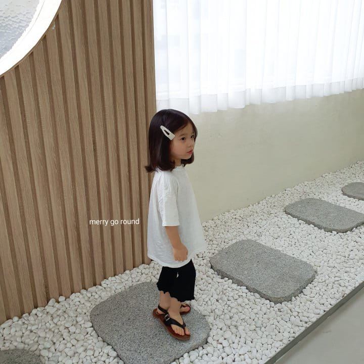 MERRY GO ROUND - Korean Children Fashion - #Kfashion4kids - Color Capri Bootscut - 10
