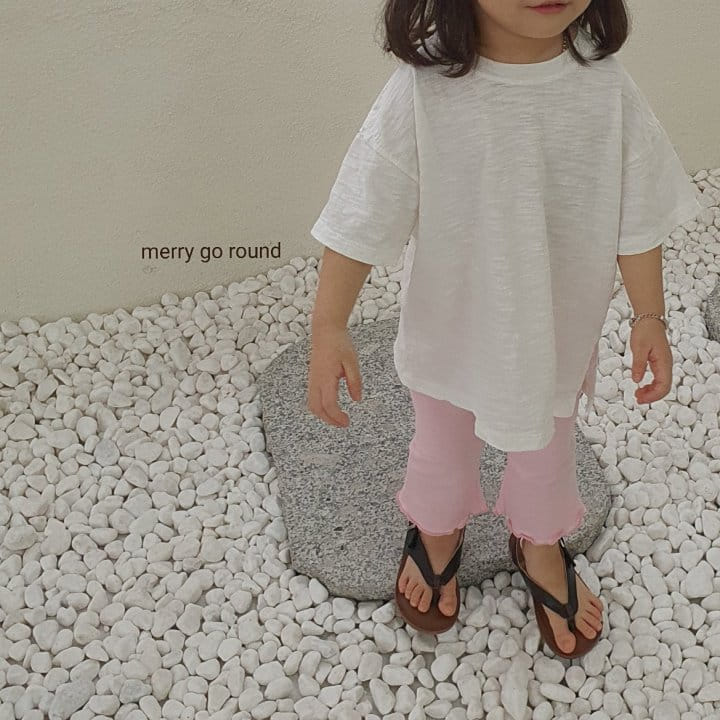 MERRY GO ROUND - Korean Children Fashion - #Kfashion4kids - Color Capri Bootscut - 6