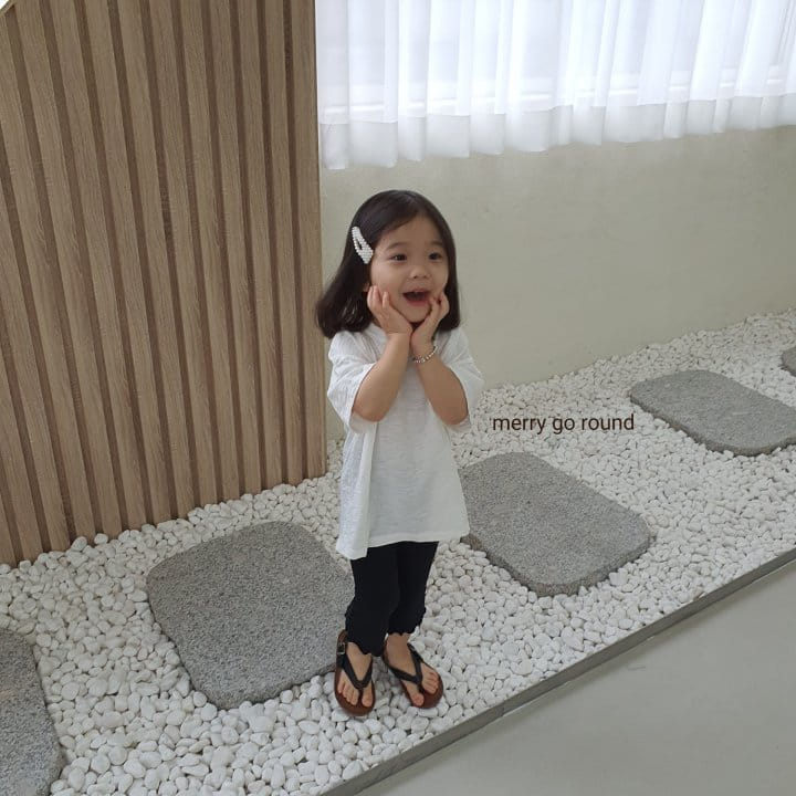 MERRY GO ROUND - Korean Children Fashion - #Kfashion4kids - Color Capri Bootscut - 7